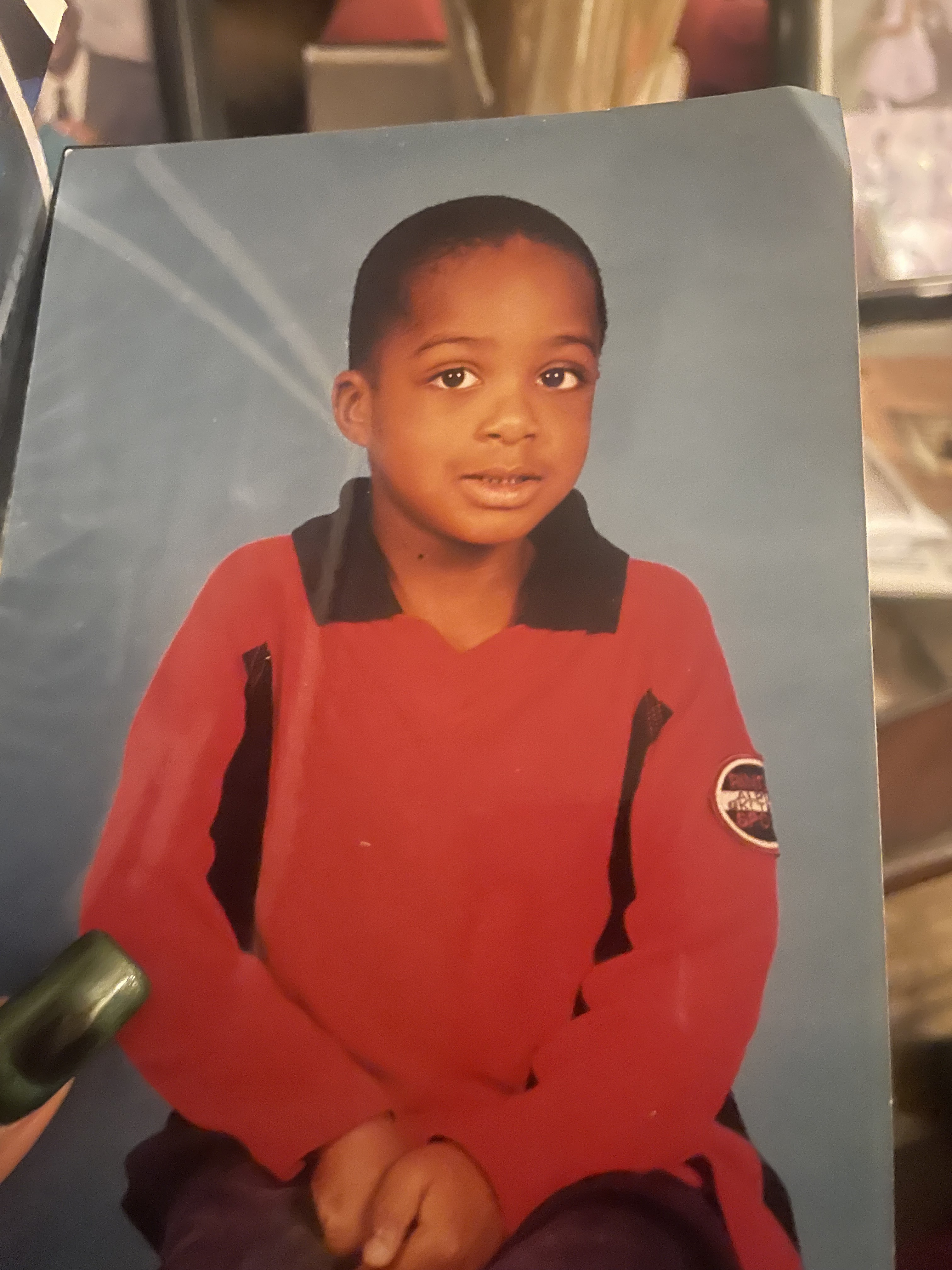 Editing input: a child’s studio portrait