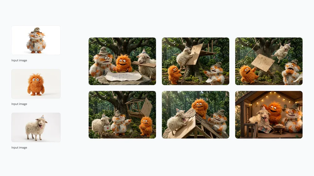 Nano Banana 2: a sequence of scenes with consistent characters
